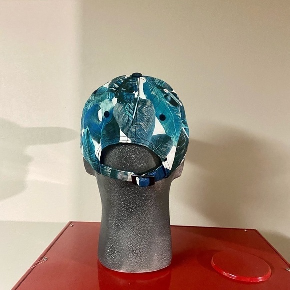 H & M tropical print hat with palm leaves - Picture 3 of 6